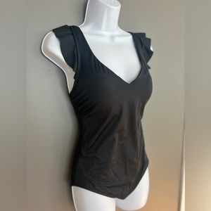 Flutter Sleeve Swimsuit